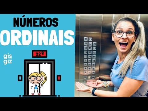 Thumbnail da aula: NÚMEROS ORDINAIS | POSIÇÃO, LUGAR e ORDEM