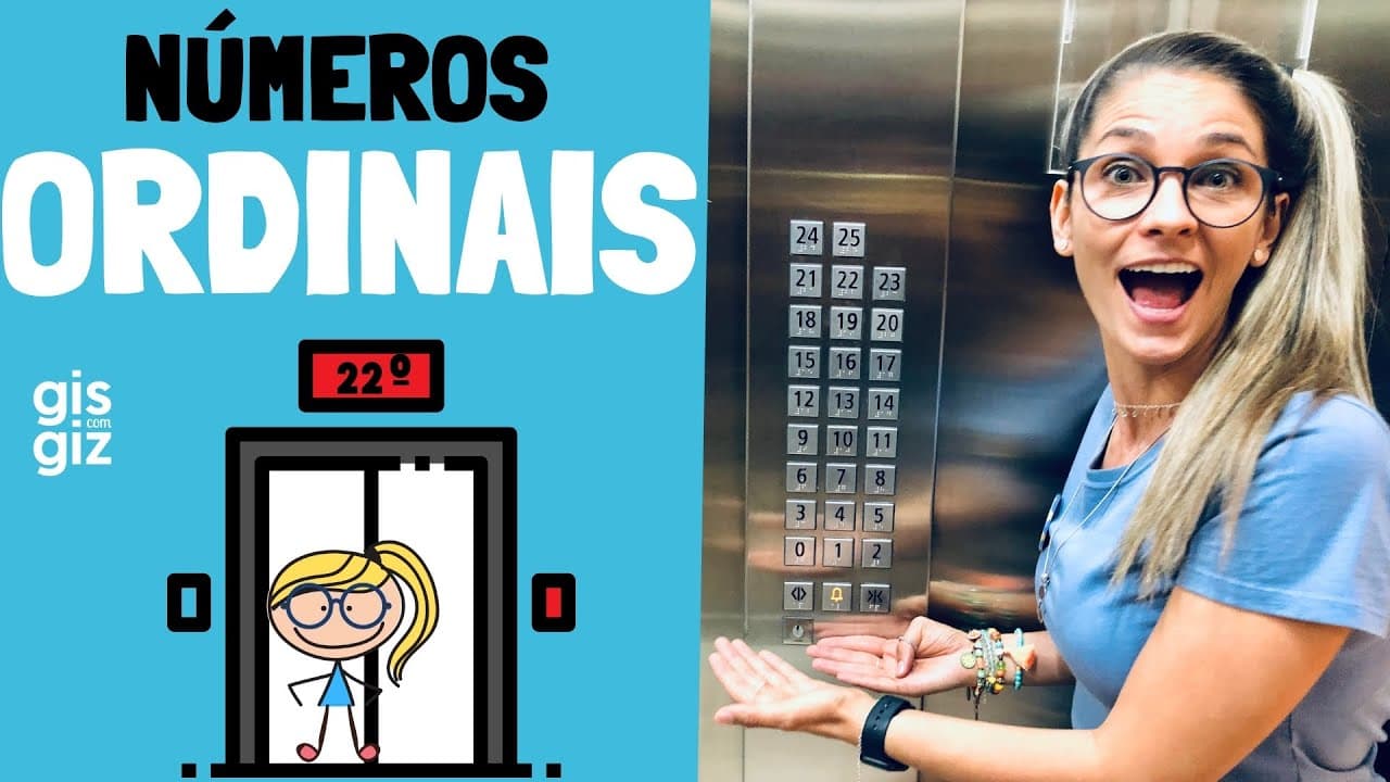 Thumbnail: NÚMEROS ORDINAIS | POSIÇÃO, LUGAR e ORDEM