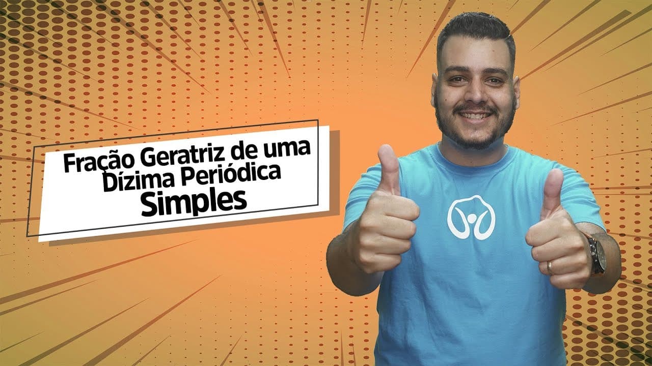 Thumbnail: Fração Geratriz de uma Dízima Periódica Simples - Brasil Escola