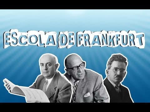 Thumbnail da aula: ESCOLA DE FRANKFURT PARA O ENEM