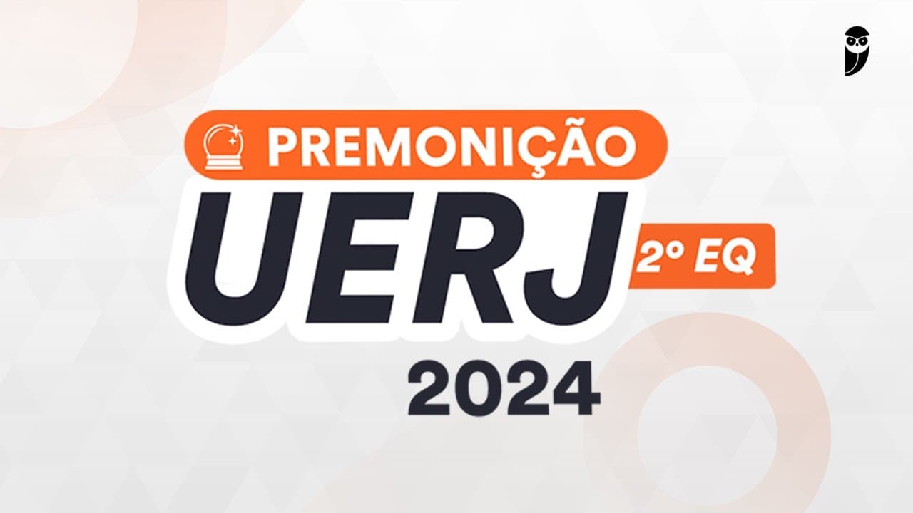 Thumbnail: UERJ 2º EQ - PREMONIÇÃO - Espanhol - Prof. Nailla Malta