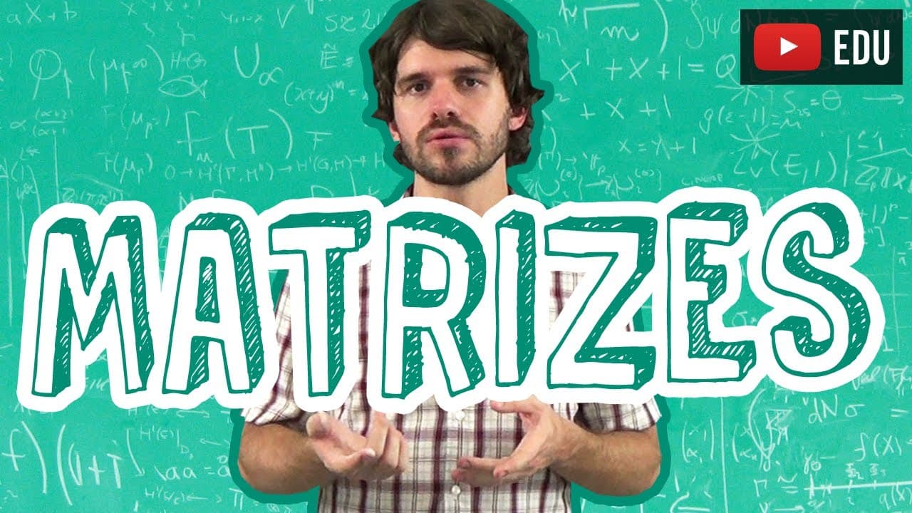 Thumbnail: AULA MATEMÁTICA - AULAS DE MATRIZES: Definição e Conceitos  - STOODI