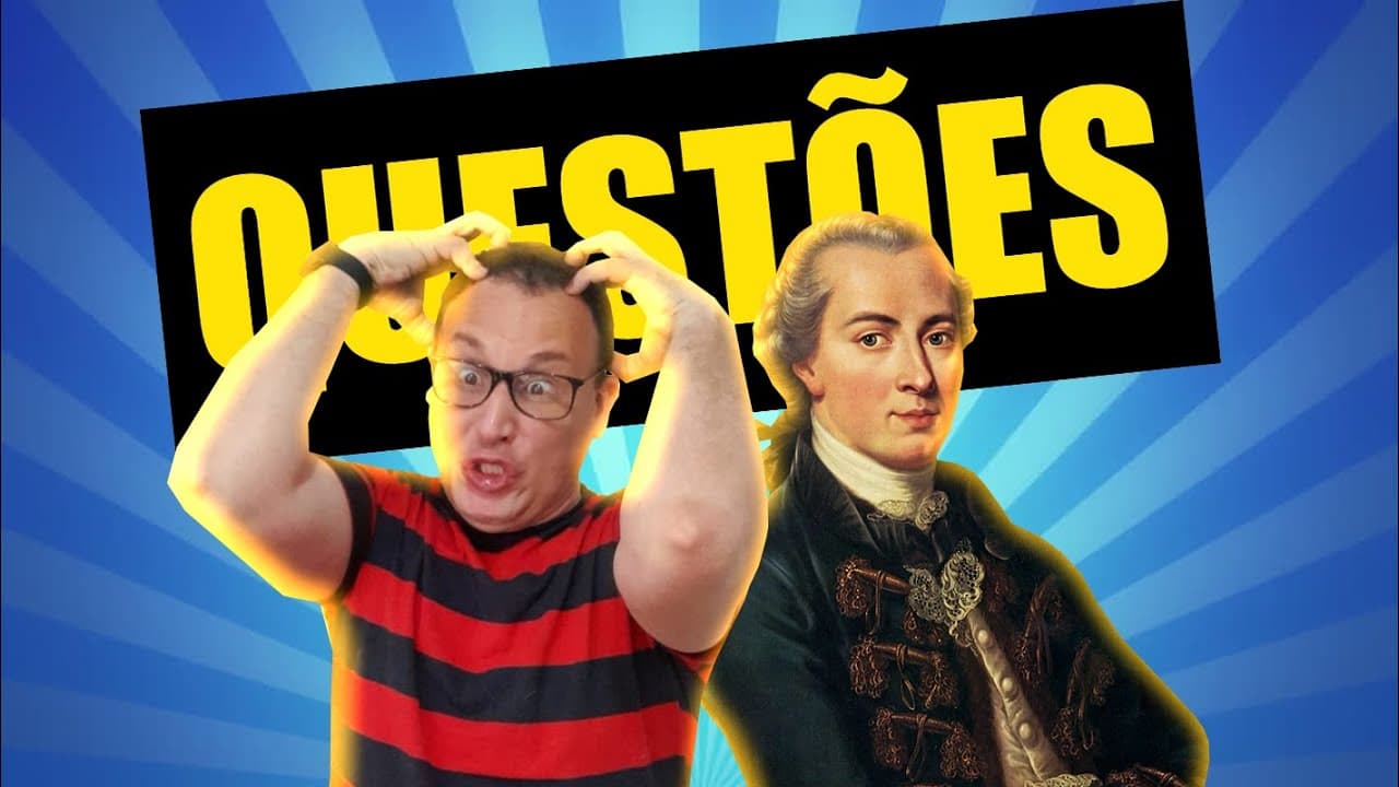 Thumbnail: COMO É COBRADO IMMANUEL KANT NO ENEM?