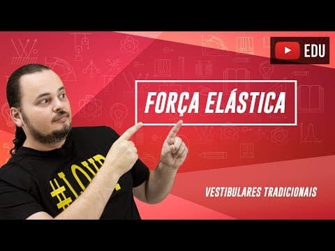 Thumbnail da aula: Força Elástica | Associação de molas em série | Análise gráfica | ENEM e vesibulares