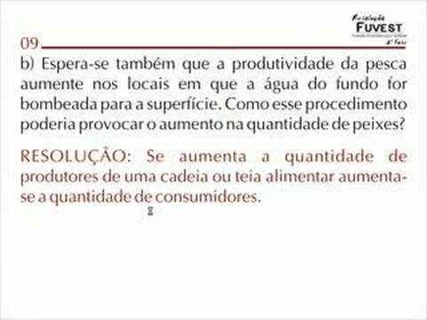 Thumbnail da aula: BIO 08, 09 e 10 Resolução FUVEST 2ª Fase