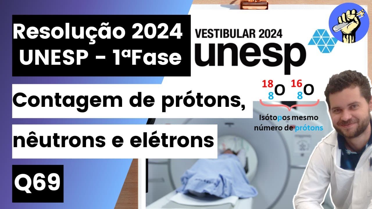 Thumbnail: ✏️UNESP 2024 |O exame de diagnóstico por imagem denominado PET-Scan (sigla em inglês para Tomografia