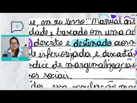 Thumbnail da aula: A REDAÇÃO NA UFSC - CORREÇÃO DE UM TEXTO DISSERTATIVO (RACISMO)