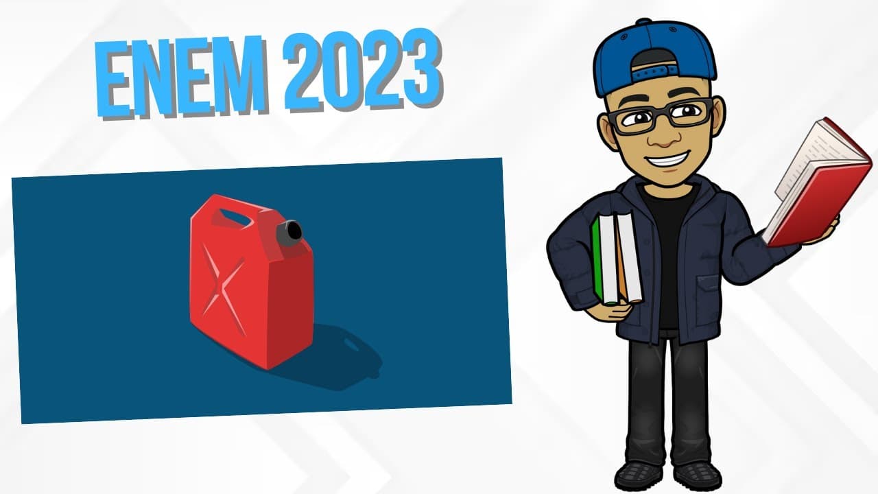 Thumbnail: Enem 2023- A gasolina é uma mistura de hidrocarbonetos de cadeias saturadas contendo de 8 a 12 ...