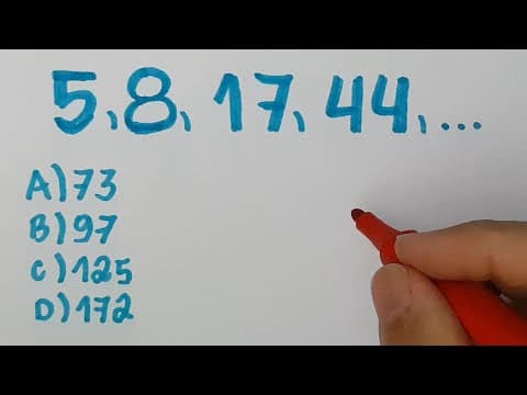 Thumbnail da aula: 🔥 HELP MATEMÁTICA BÁSICA - Sequência Lógica