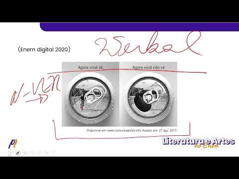 Thumbnail da aula: ENEM DIGITAL 2020 - Teoria Literária |Essa é uma campanha de conscientização sobre os efeitos do...