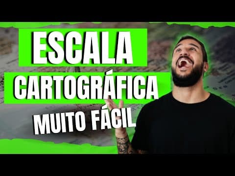 Thumbnail da aula: ESCALA CARTOGRÁFICA - GEOBRASIL {PROF. RODRIGO RODRIGUES}