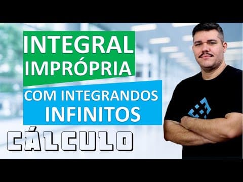 Thumbnail da aula: 📚INTEGRAL IMPRÓPRIA com integrandos infinitos - Cálculo 1  (#49)