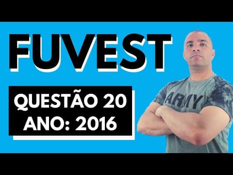 Thumbnail da aula: [FUVEST 2016/Q20] Sabe-se que os metais ferro (Fe0), magnésio (Mg0) e estanho (Sn0) reagem com