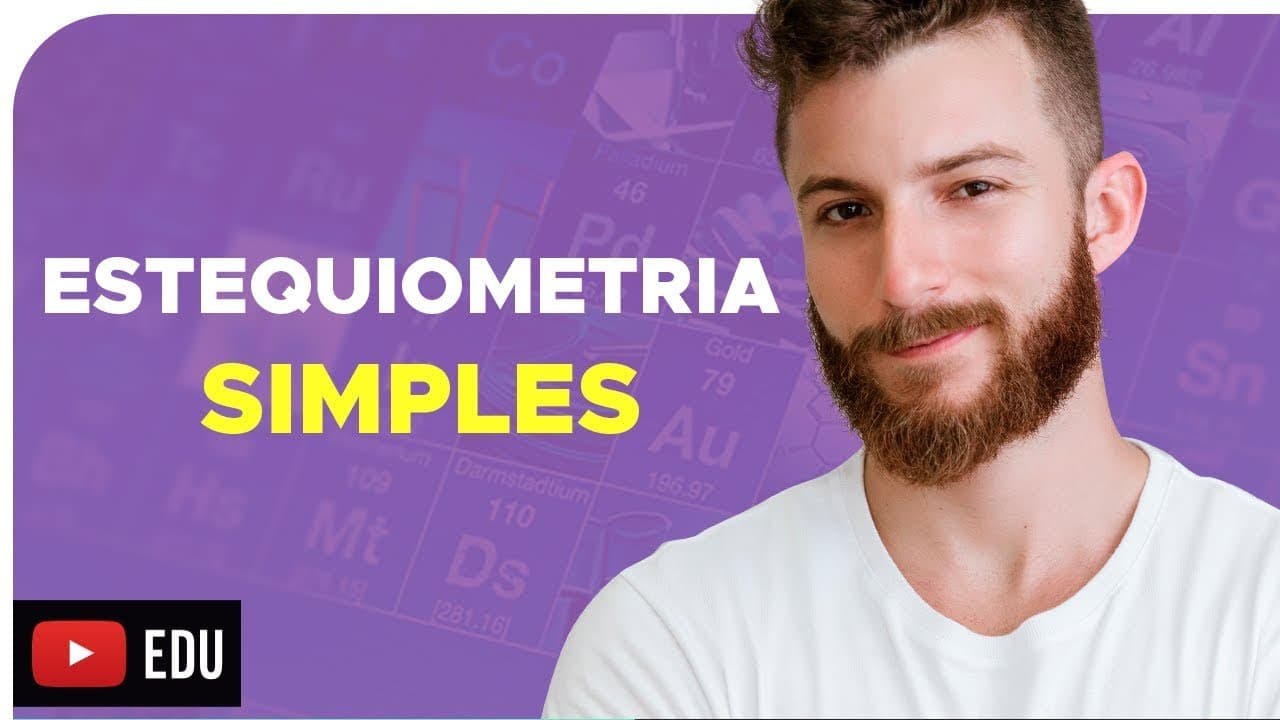 Thumbnail: ESTEQUIOMETRIA SIMPLES – DICA ENEM – Prof. Marcus