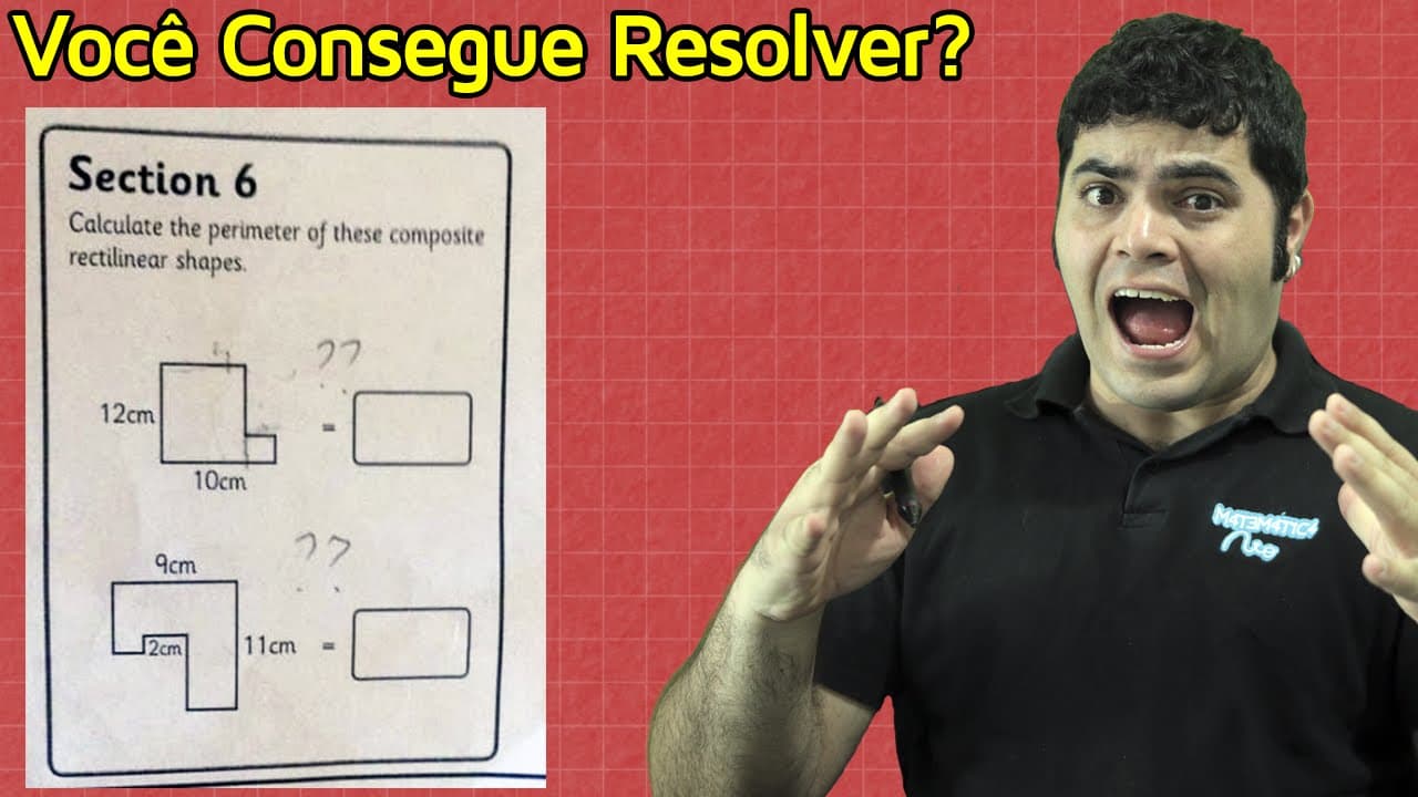 Thumbnail: Você Consegue Resolver o Problema Bugante sobre Perímetro para Crianças de 10 anos?