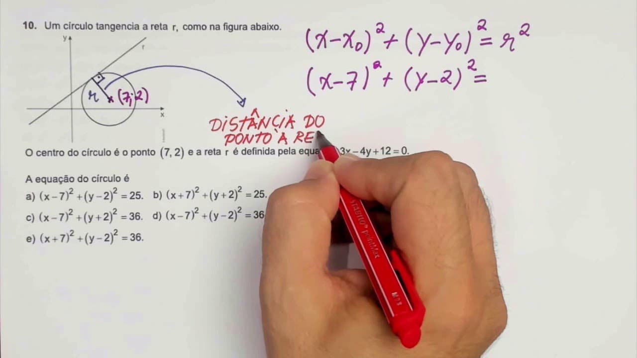 Thumbnail: QUESTÃO 10: geometria analítica (UFRGS 2013)
