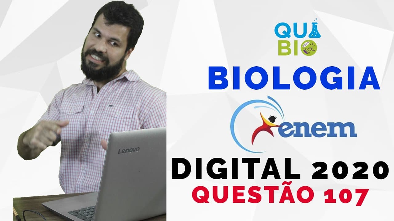 Thumbnail: ENEM 2020 DIGITAL - Questão 107 - Uma nova e revolucionária técnica foi desenvolvida para a edição d