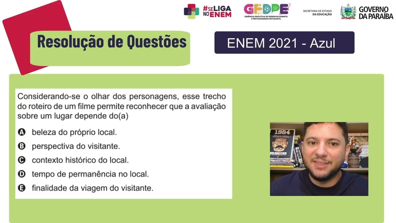Thumbnail: LITERATURA BRITÂNICA (INGLATERRA): RESOLUÇÃO DE QUESTÕES - ODAIR
