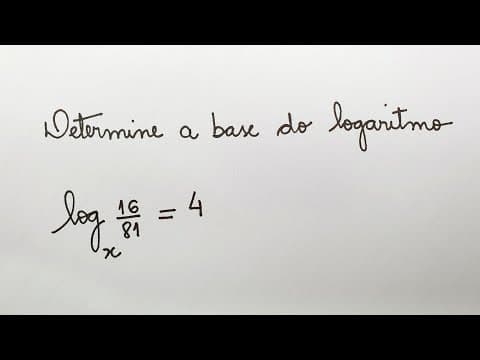 Thumbnail da aula: 💥 Logaritmo - Determine a base do Logaritmo - Professora Angela Matemática