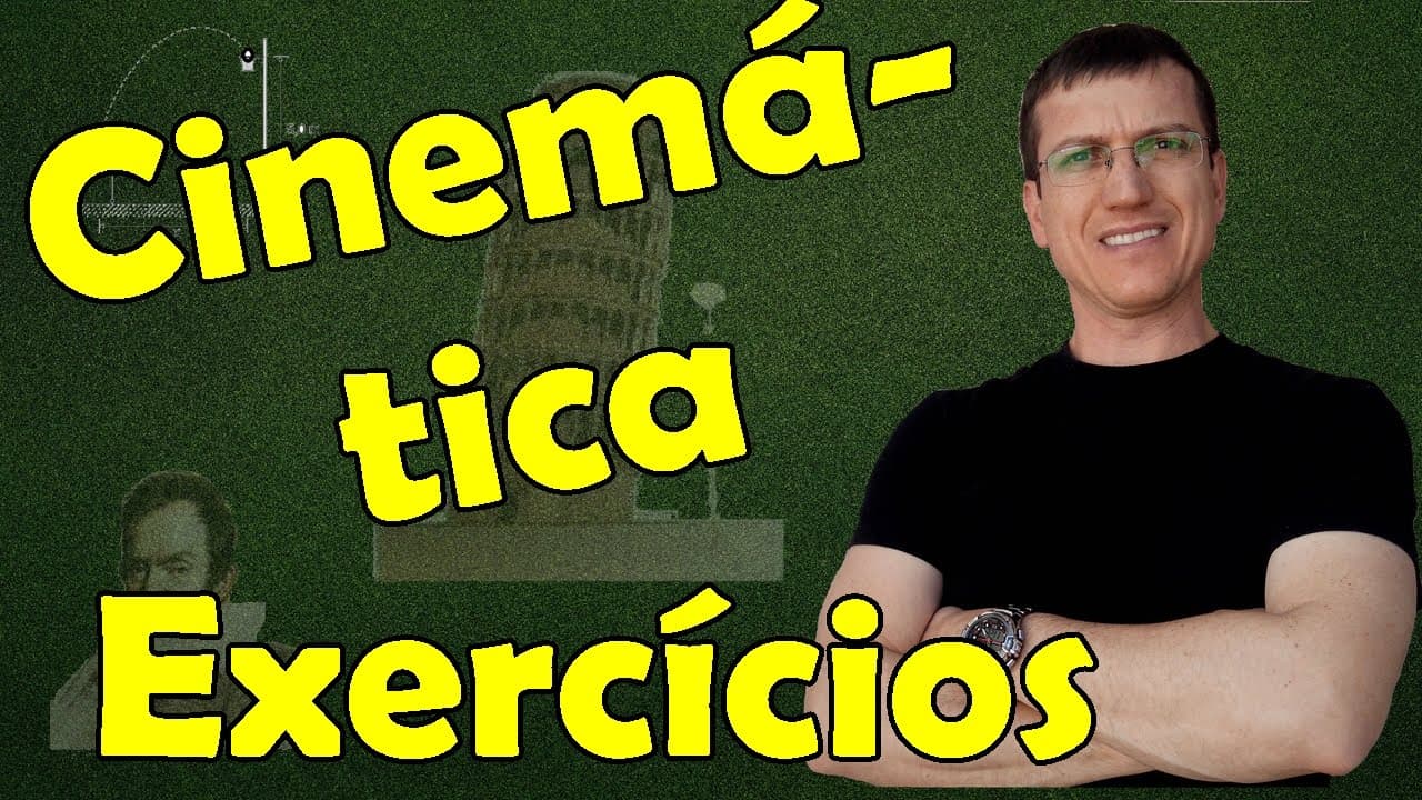 Thumbnail: Conceitos iniciais - CINEMÁTICA - Aula 1 - Questão 3 - Prof. Marcelo Boaro
