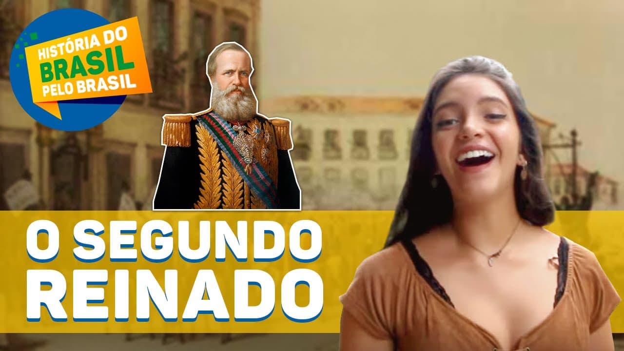 Thumbnail: O SEGUNDO REINADO - Curso de História do Brasil pelo Brasil episódio 13 (Débora Aladim)