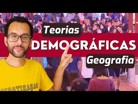 Thumbnail da aula: Tudo sobre TEORIAS DEMOGRÁFICAS | Malthusiana | Neomaltusiana | Reformista |