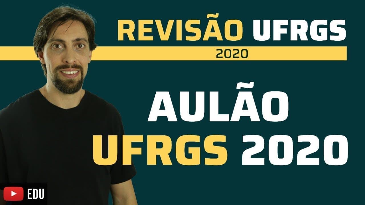 Thumbnail: Aulão UFRGS 2020