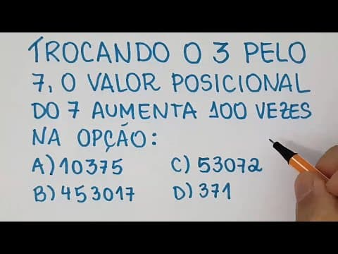 Thumbnail da aula: 🔥 HELP MATEMÁTICA BÁSICA - Probleminha Bugante de Valor Posicional #212