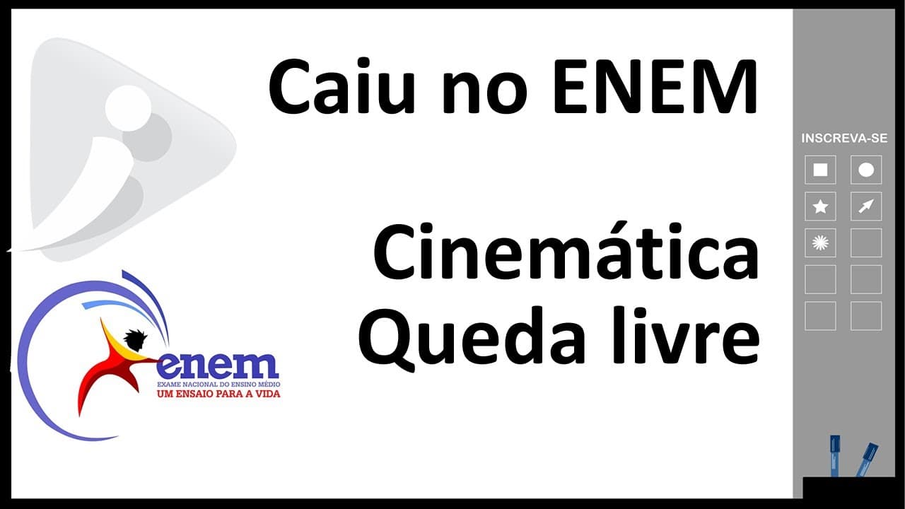 Thumbnail: Caiu no ENEM - Cinemática - Queda Livre