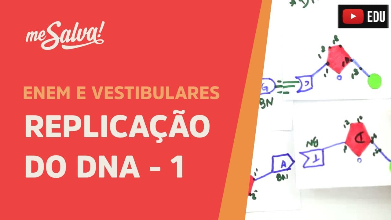 Thumbnail: Me Salva! GEN02 - Genética -  Replicação do DNA - Parte 1