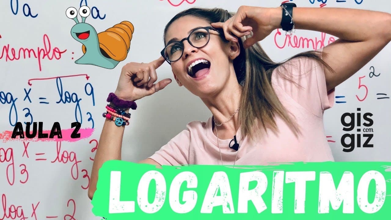 Thumbnail: LOGARITMO -  DEFINIÇÃO – LOG Aula 2.  \Prof. Gis/
