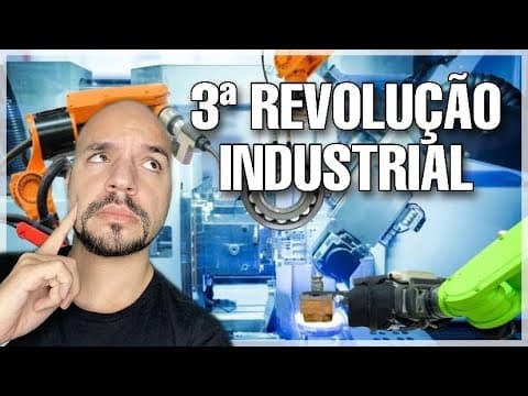 Thumbnail da aula: Terceira revolução industrial: revolução técnico-científica | Ricardo Marcílio