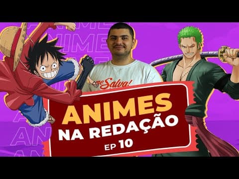 Thumbnail da aula: Usando animes na REDAÇÃO DO ENEM | Luz, Câmera, Redação | Me Salva!