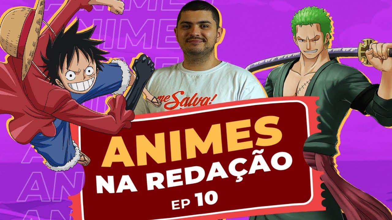 Thumbnail: Usando animes na REDAÇÃO DO ENEM | Luz, Câmera, Redação | Me Salva!