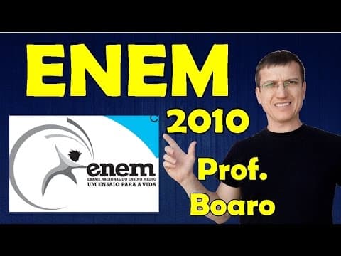 Thumbnail da aula: 89 - ENEM 2010 - Física - Eletricidade - Questão 89 resolvida (Caderno Azul) - Prof. Marcelo Boaro