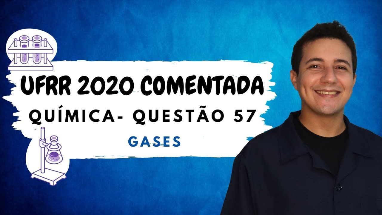 Thumbnail: UFRR 2020 - Química - Q. 57 | A queimada de floresta na Amazônia brasileira | Profº Wilson Botelho