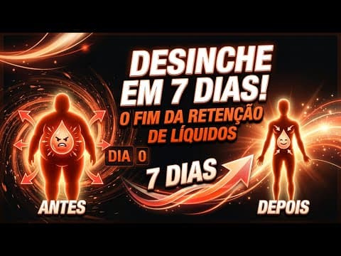 Thumbnail da aula: Impacto do Inchaço na Saúde | Desinchar em 7 Dias: O Guia Definitivo Contra Retenção e Inchaço