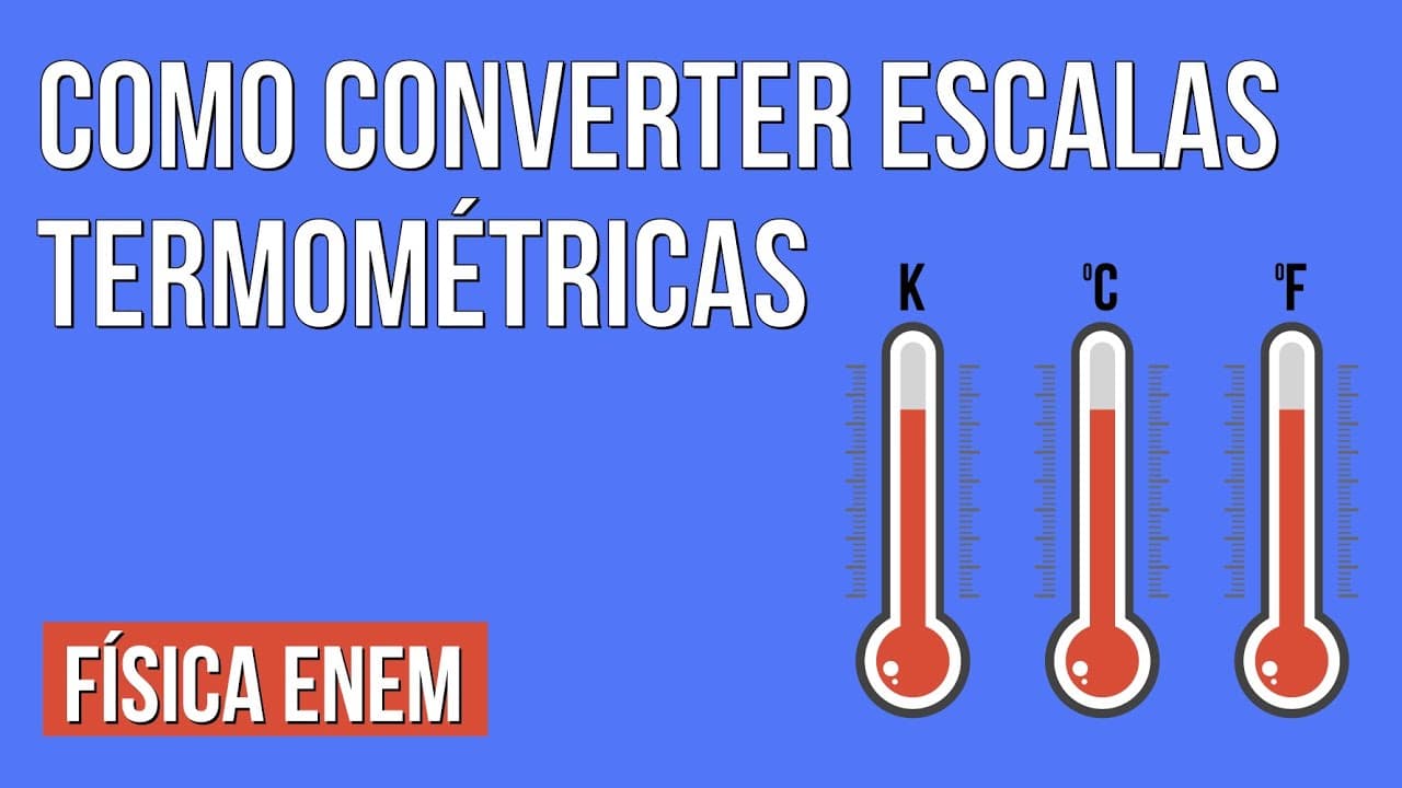 Thumbnail: CONVERSÃO DE ESCALAS TERMOMÉTRICAS: RESUMO ENEM. Prof. Luizildo Pittol