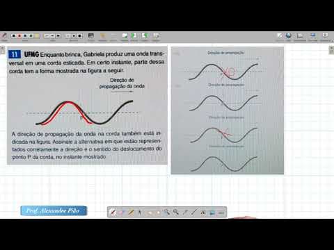 Thumbnail da aula: (UFMG) Enquanto brinca, Gabriela produz uma onda transversal