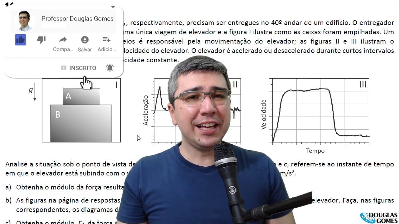 Thumbnail: Fuvest 2018  Fase 2 Dia 2 Questão 16 Correção/comentário/resolução