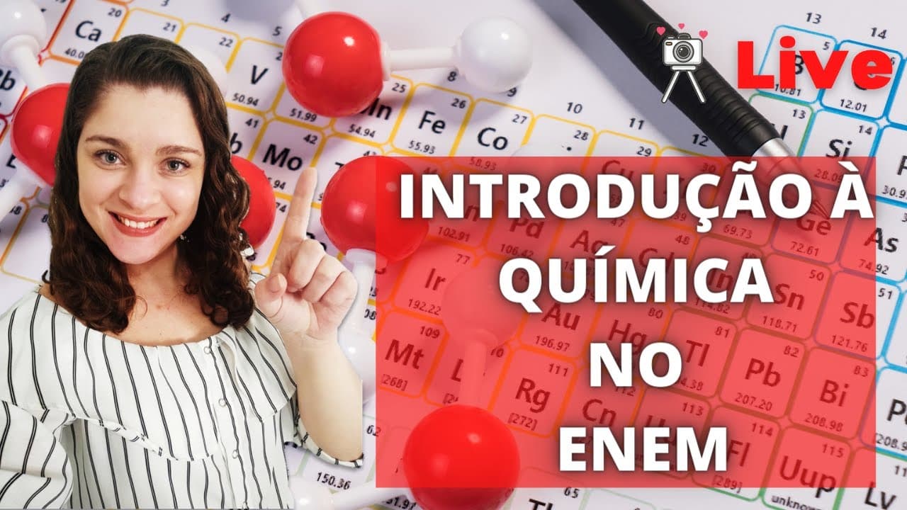 Thumbnail: Química no Enem - resolução de exercícios de introdução à química, atomística e tabela periódica