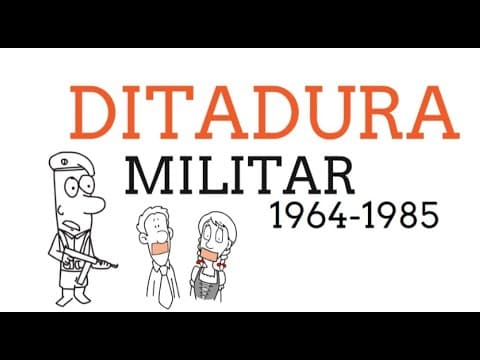Thumbnail da aula: Ditadura Militar 1964-1985  #brasil