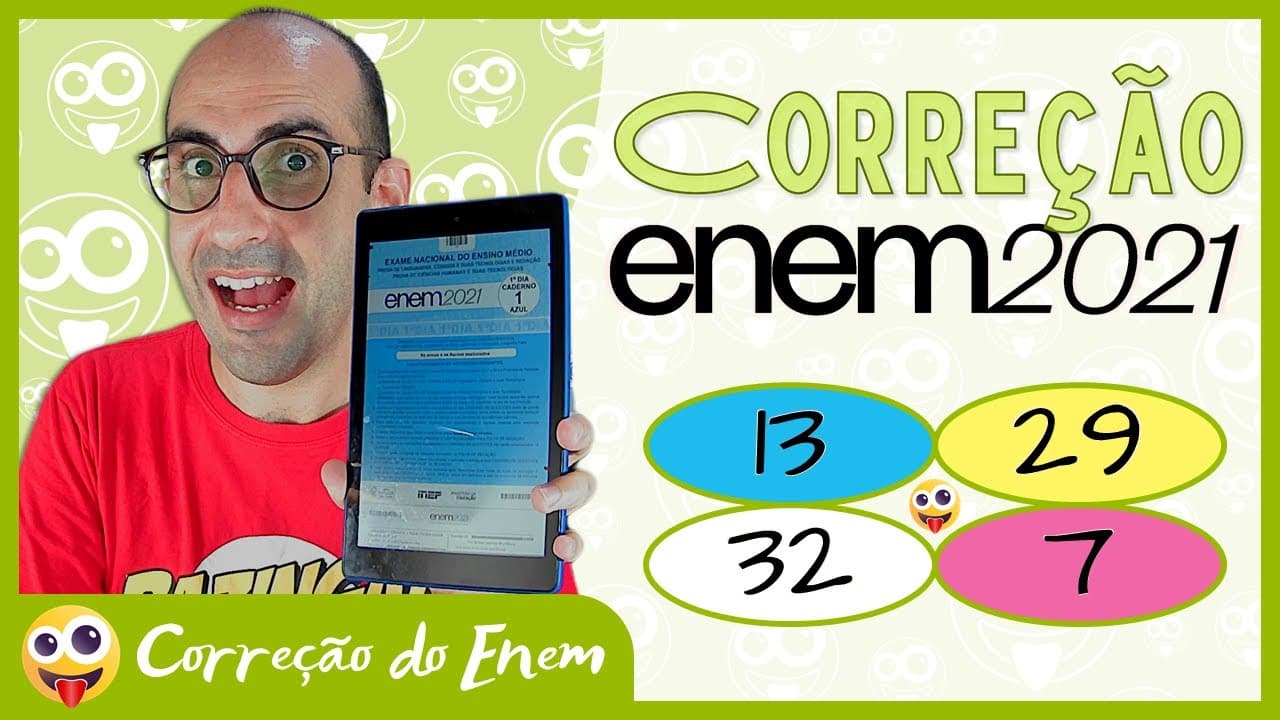 Thumbnail: [CORREÇÃO DO ENEM] Questão 13 - Enem 2021 - Prova azul ▷ Quando neném nascer, renunciarei