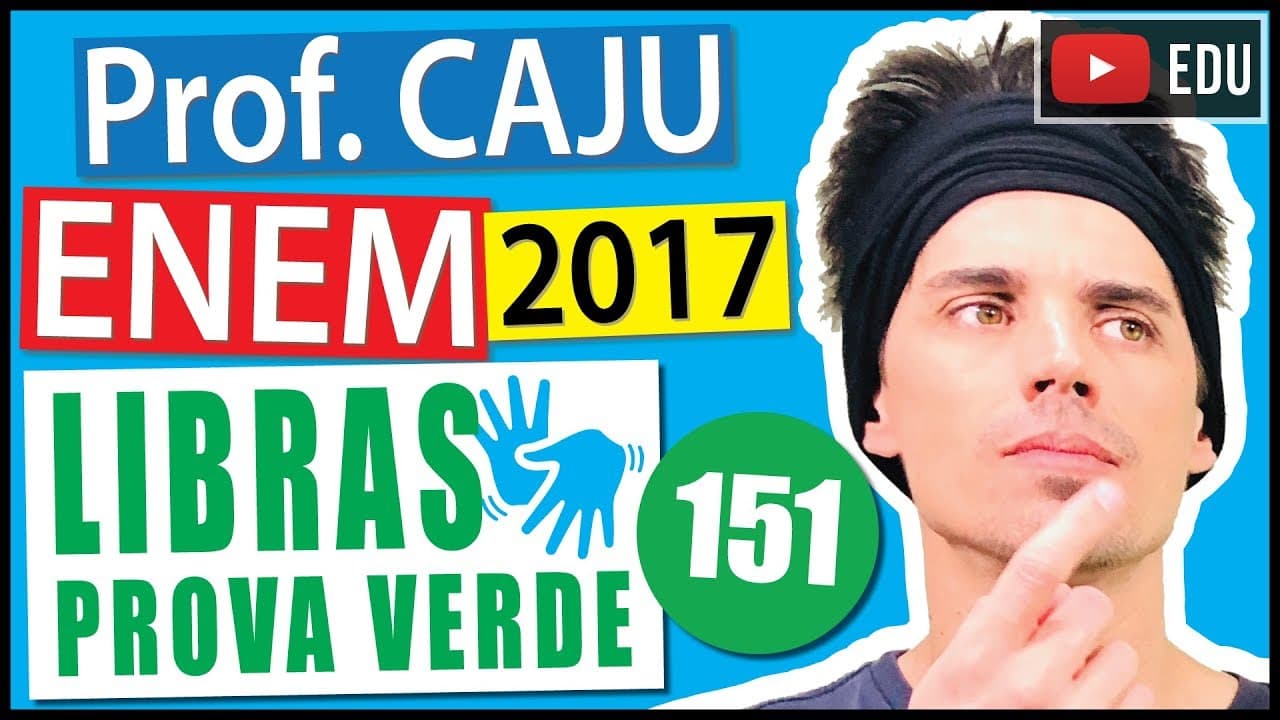 Thumbnail: [ENEM Libras 2017] 151 📗 GEOMETRIA PLANA Uma empresa de manutenção de jardins foi contratada para