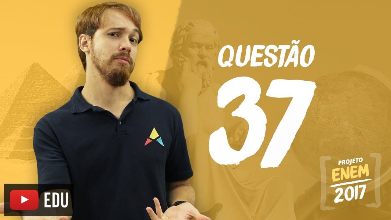 Thumbnail: Enem 2016 - Ciências Humanas | Questão 37 (Caderno Branco)