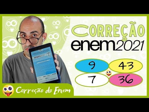 Thumbnail da aula: [CORREÇÃO DO ENEM] Questão 9 - Enem 2021 - Prova azul ▷ A volta do marido pródigo