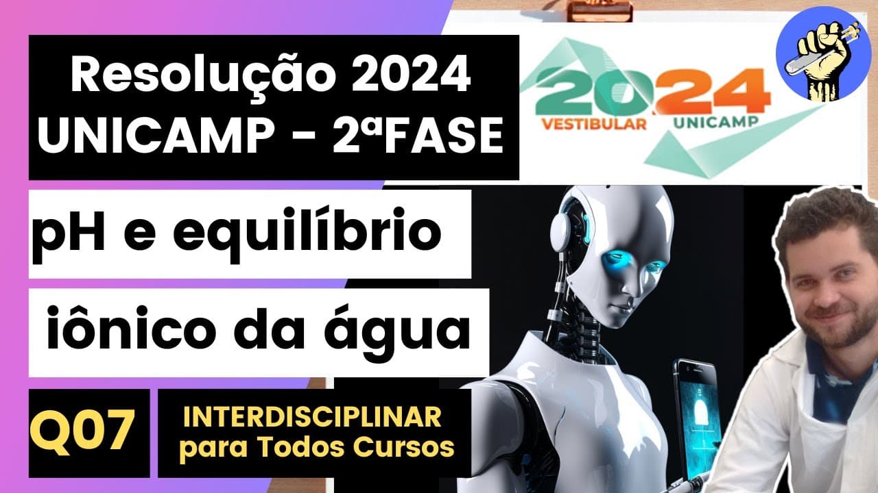 Thumbnail: ✏️UNICAMP 2024 | Will large language models, such as ChatGPT, make chemistry professors obsolete?