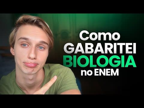 Thumbnail da aula: SEGREDOS para GABARITAR BIOLOGIA no ENEM 2025...