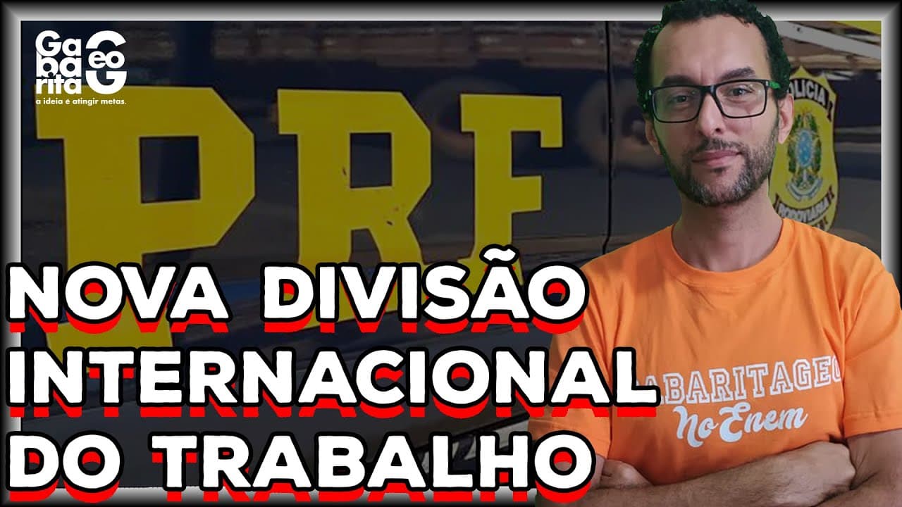 Thumbnail: Geopolítica Brasileira 2020 | Nova Divisão Internacional do Trabalho |