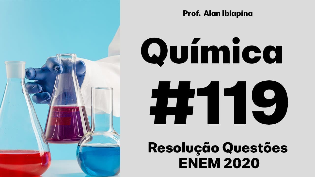 Thumbnail: ENEM 2020 - Pesquisadores coletaram amostras de água de um rio em pontos diferentes, distantes